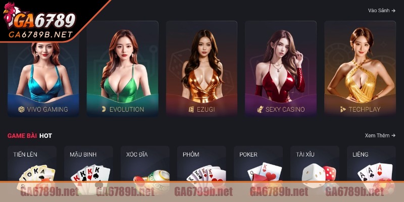 Đa dạng trò chơi để lựa chọn khi tham gia