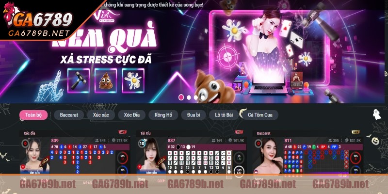 Các chương trình game show trực tiếp được dẫn bởi MC chuyên nghiệp
