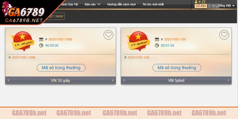 Xổ số Việt Nam dựa trên các kỳ quay xổ số chính thức trong nước