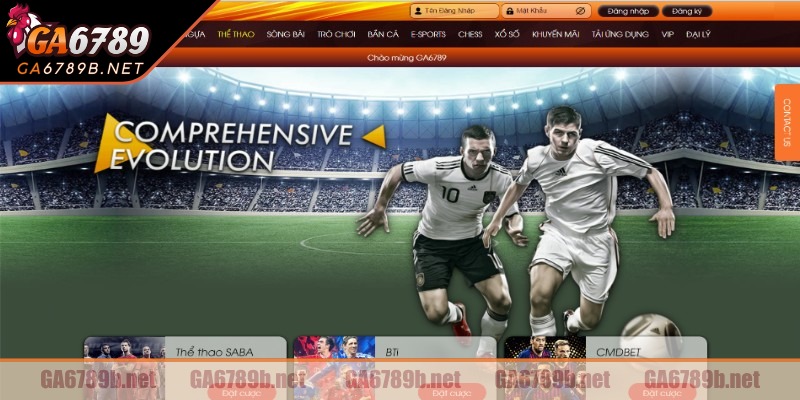 Giới thiệu về sảnh thể thao tại GA6789